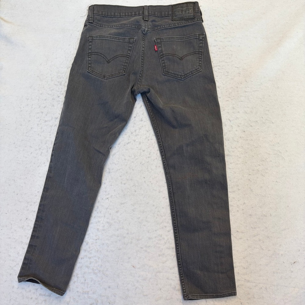 Levi's 511 Slim Jeans Mens 31x32 Gray Denim Stretch
